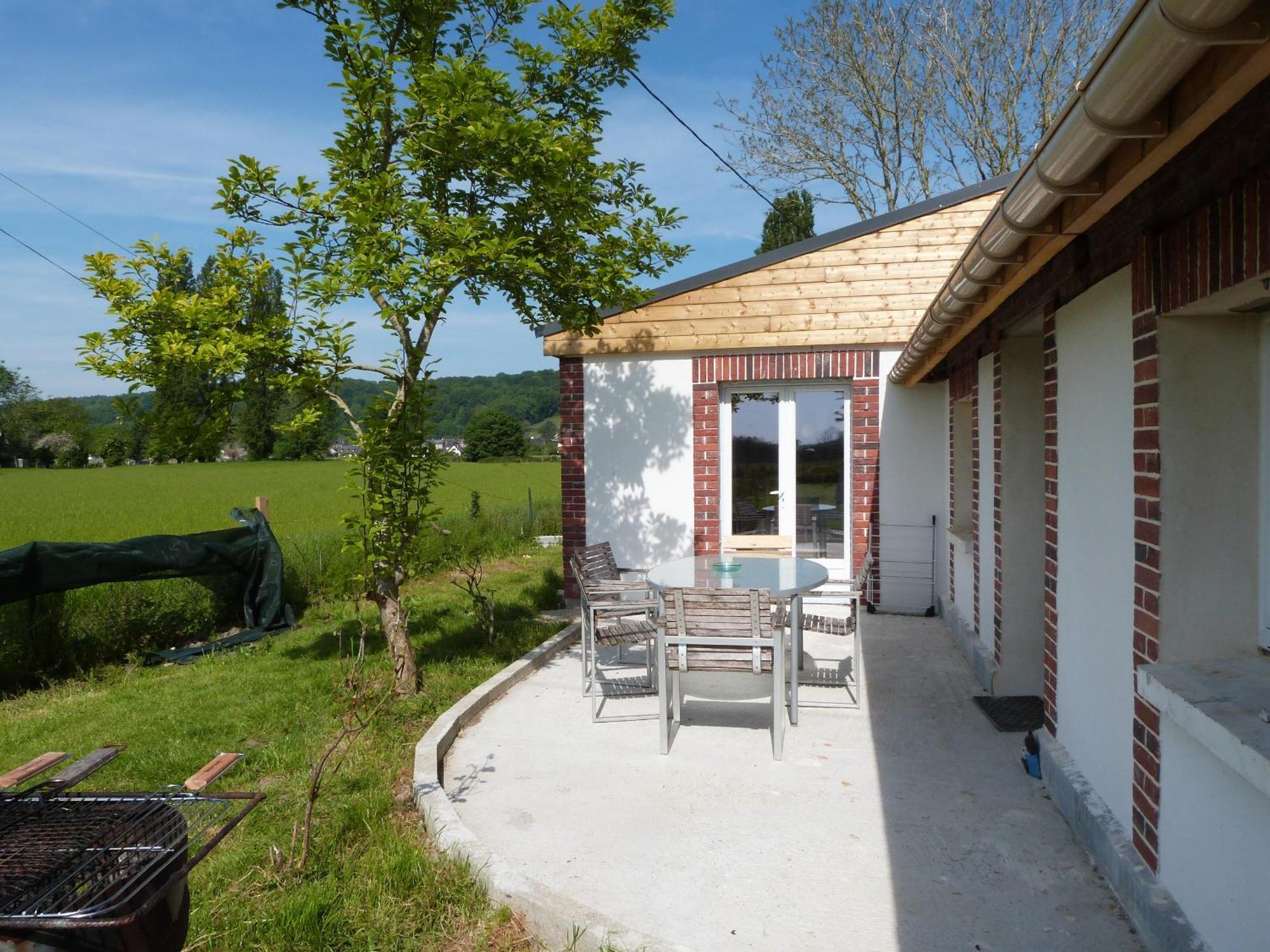 Вилла La Martellerie Berville-sur-Seine Экстерьер фото